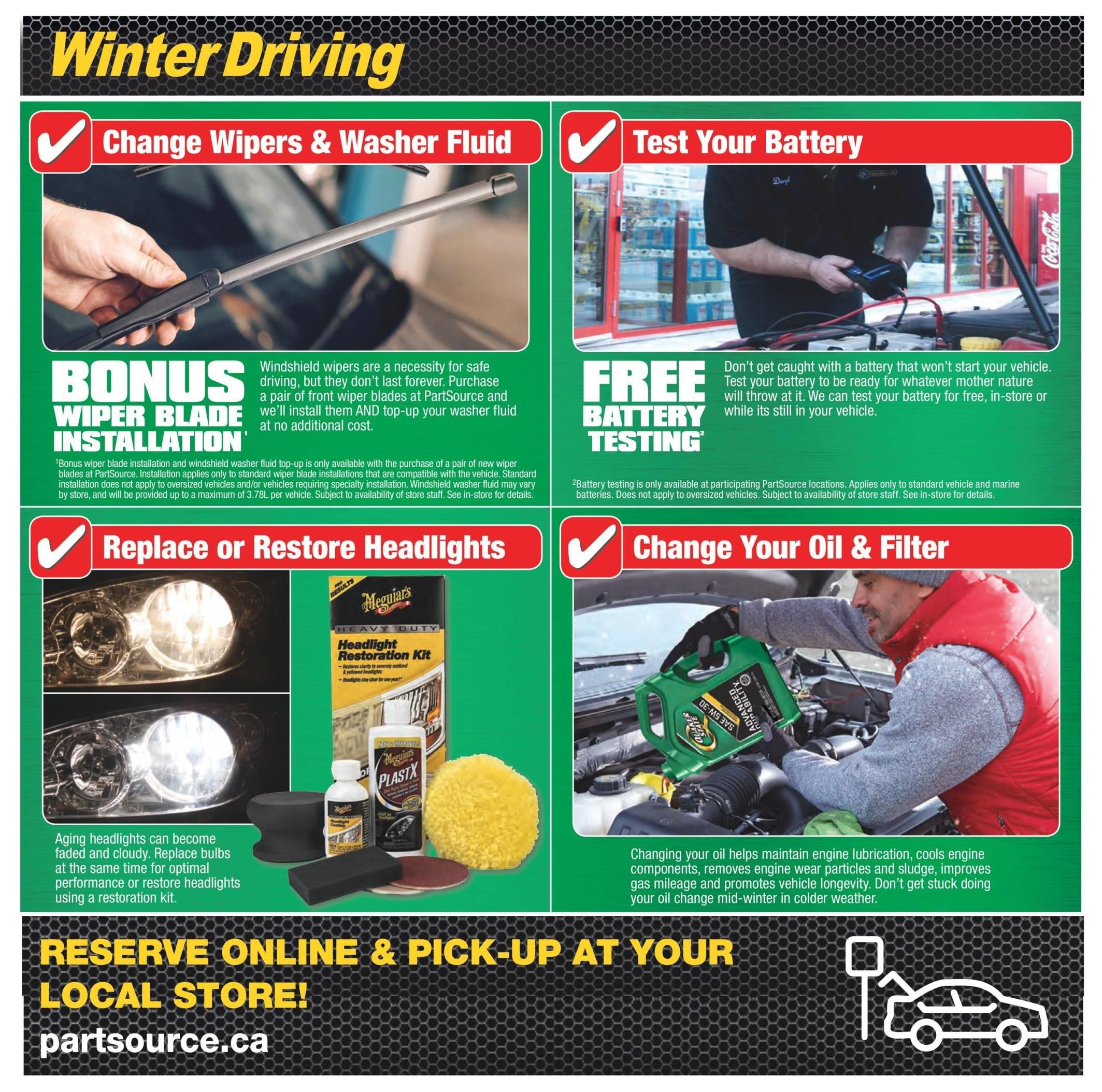 PartSource Flyer December 30 to January 4