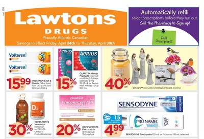 Lawtons Drugs Flyer April 24 to 30