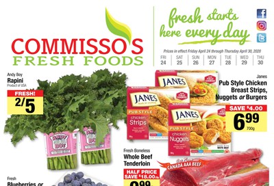 Commisso's Fresh Foods Flyer April 24 to 30