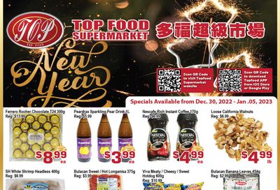 Top Food Supermarket Flyer December 30 to January 5