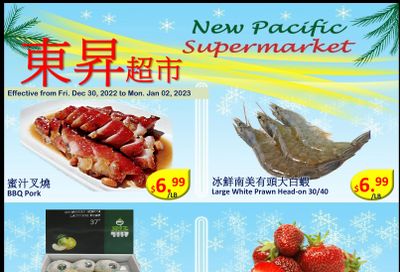 New Pacific Supermarket Flyer December 30 to January 2