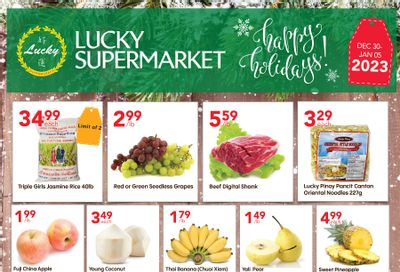 Lucky Supermarket (Winnipeg) Flyer December 30 to January 5