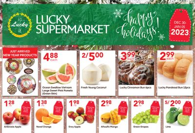 Lucky Supermarket (Surrey) Flyer December 30 to January 5