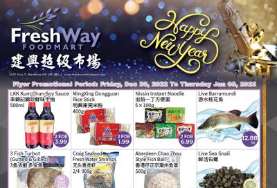 FreshWay Foodmart Flyer December 30 to January 5