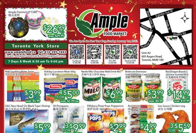 Ample Food Market (North York) Flyer December 30 to January 5