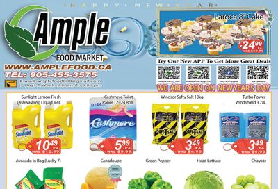 Ample Food Market (Brampton) Flyer December 30 to January 5