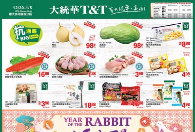 T&T Supermarket (GTA) Flyer December 30 to January 5