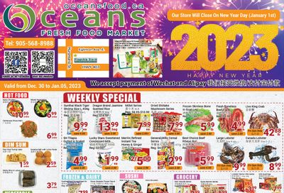 Oceans Fresh Food Market (Mississauga) Flyer December 30 to January 5