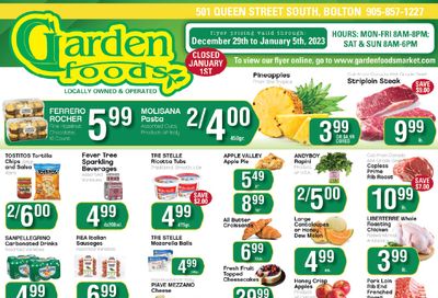 Garden Foods Flyer December 29 to January 5