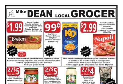 Mike Dean Local Grocer Flyer December 30 to January 5