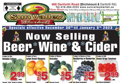 Sun Valley Market Flyer December 30 to January 5