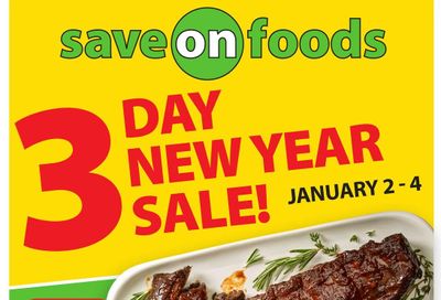 Save On Foods (BC) Flyer January 2 to 4