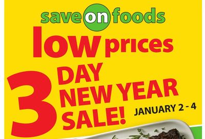 Save On Foods (SK) Flyer January 2 to 4