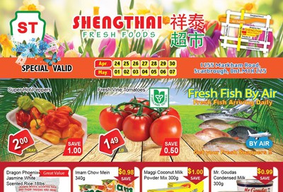 Shengthai Fresh Foods Flyer April 24 to May 7