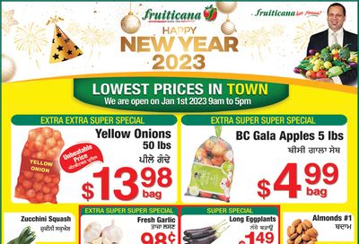 Fruiticana (Greater Vancouver) Flyer December 30 to January 4