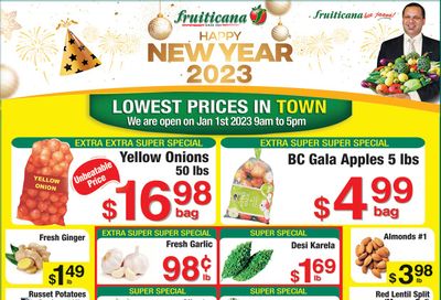 Fruiticana (Chestermere) Flyer December 30 to January 5