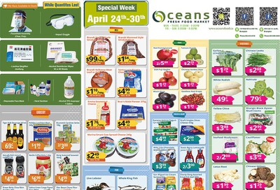 Oceans Fresh Food Market (Brampton) Flyer April 24 to 30