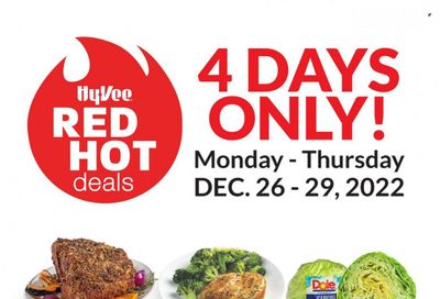 Hy-Vee (IA, IL, MN, MO, SD) Weekly Ad Flyer Specials December 26 to December 29, 2022