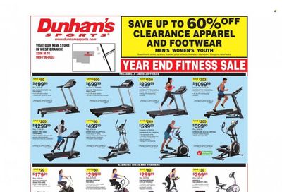 Dunham's Sports (MI) Weekly Ad Flyer Specials December 26 to December 29, 2022