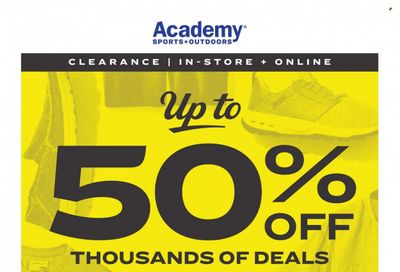 Academy Sports + Outdoors Weekly Ad Flyer Specials December 25 to January 1, 2023