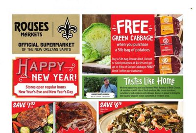 Rouses Markets (AL) Weekly Ad Flyer Specials December 26 to January 4, 2023