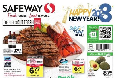 Safeway (SD) Weekly Ad Flyer Specials December 28 to January 3, 2023