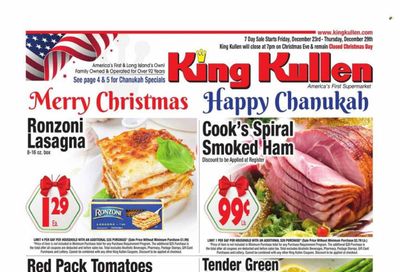 King Kullen (NY) Weekly Ad Flyer Specials December 23 to December 29, 2022