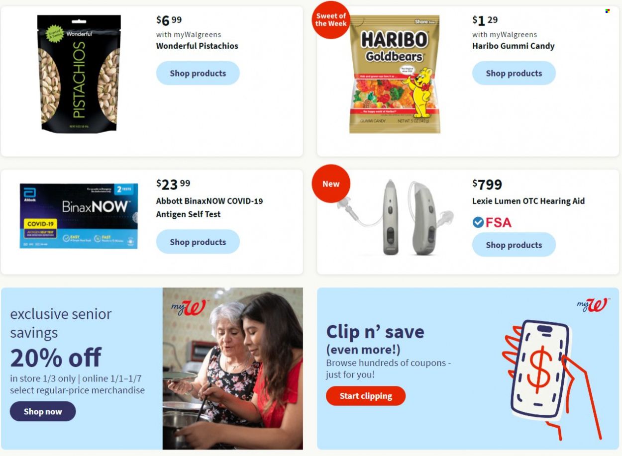 Walgreens Weekly Ad Flyer Specials January 1 to January 7, 2023