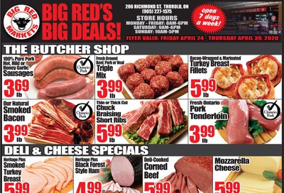 Big Red Markets Flyer April 24 to 30