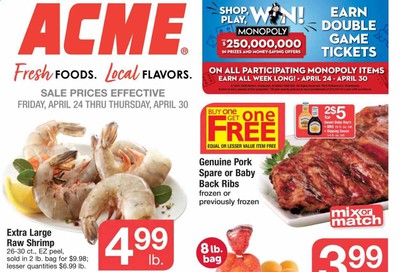 ACME Weekly Ad & Flyer April 24 to 30
