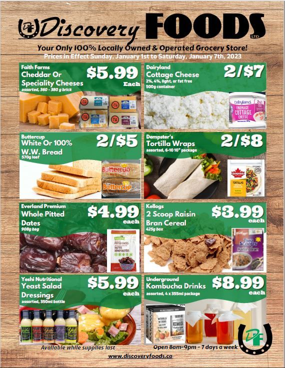 Discovery Foods Flyer January 1 to 7