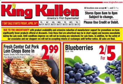 King Kullen Weekly Ad & Flyer April 24 to 30