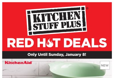 Kitchen Stuff Plus Red Hot Deals Flyer January 2 to 8