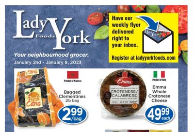Lady York Foods Flyer January 2 to 8