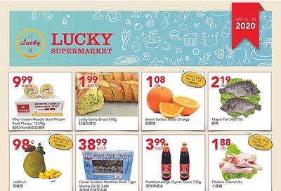 Lucky Supermarket (Edmonton) Flyer April 24 to 30