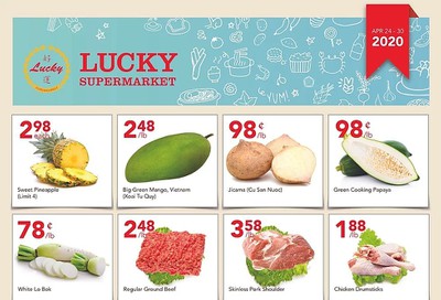 Lucky Supermarket (Winnipeg) Flyer April 24 to 30