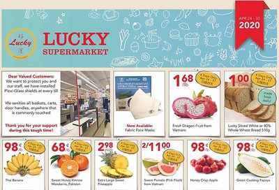 Lucky Supermarket (Surrey) Flyer April 24 to 30