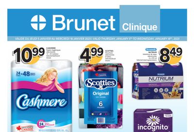 Brunet Clinique Flyer January 5 to 18
