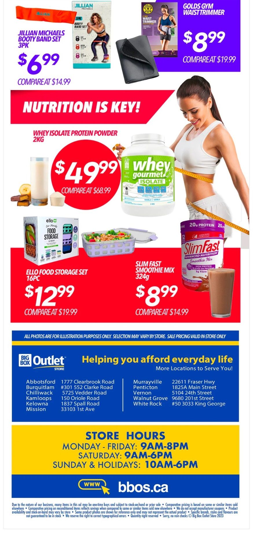 Big Box Outlet Store Flyer January 3 to 10