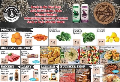 Pepper's Foods Flyer January 3 to 9