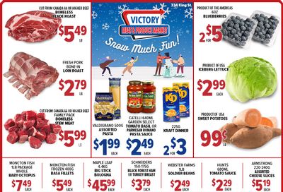 Victory Meat Market Flyer January 3 to 7