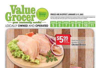 Value Grocer Flyer January 5 to 11