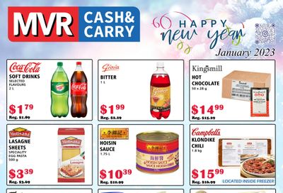 MVR Cash and Carry Flyer January 1 to 31