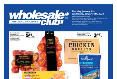 Real Canadian Wholesale Club Flyer January 5 to 11