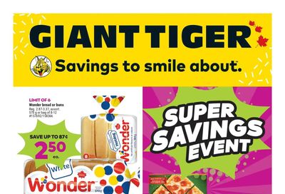 Giant Tiger (West) Flyer January 4 to 10