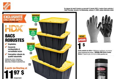 Home Depot (QC) Flyer January 5 to 11