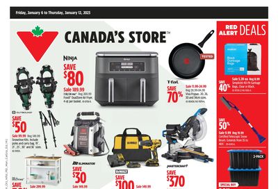 Canadian Tire (West) Flyer January 6 to 12