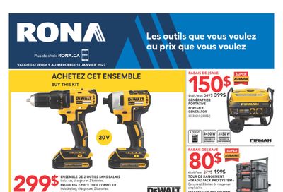 Rona (QC) Flyer January 5 to 11