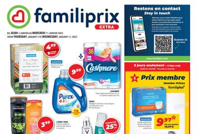 Familiprix Extra Flyer January 5 to 11