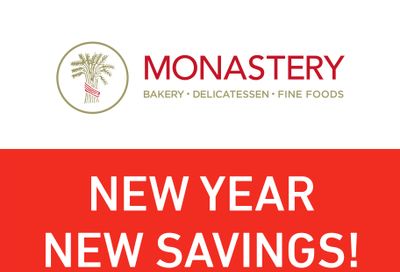Monastery Bakery Flyer January 4 to 11